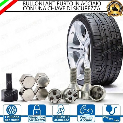 Bulloni antifurto ruote - bulloni,